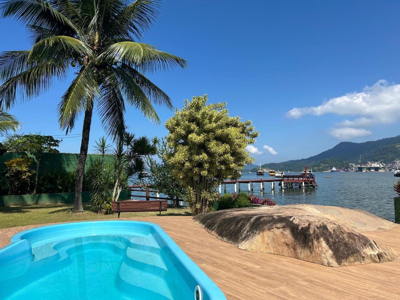 Pedra Mar - Quartos E Suites Em Angra อังกราโดสเฮย์ส ภายนอก รูปภาพ